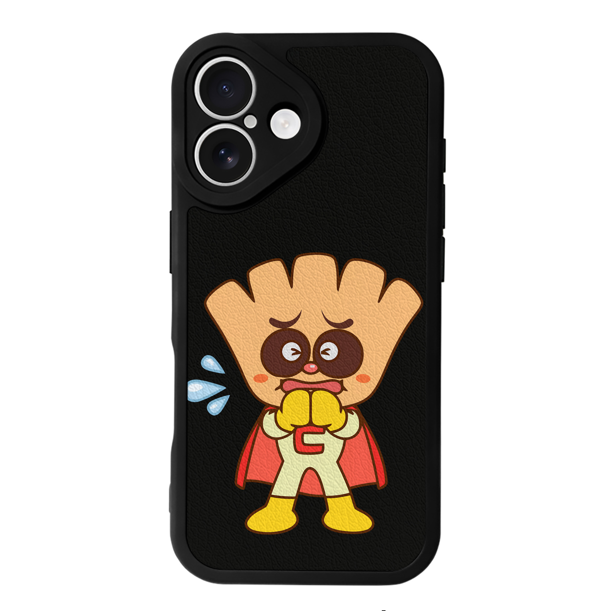 （画像用） アンパンマン Anpanman 【iPhone 16シリーズ対応】シリコンスマホケース（レザー調） 材質：シリコン